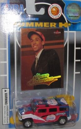 Los Angeles Clippers 2004/05 NBA Diecast Hummer H2 with Shaun Livingston Rookie Card Fleer Collectibles