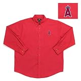 Los Angeles Angels Of Anaheim Matrix Shirt By Antigua