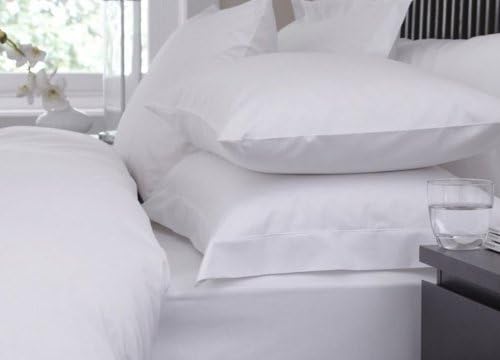 12 Pack Hotel Quality White Pillow Covers, Size 20"x30". New Lower Price