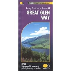 Harvey Long Distance Route Map ~ Great Glen Way