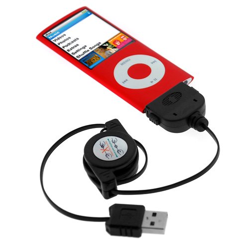 Black Retractable 2-In-1 USB Generation Video
