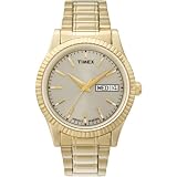 Timex Mens Classic Gold-Tone Bracelet Dress Watch #T2M557 by Timex