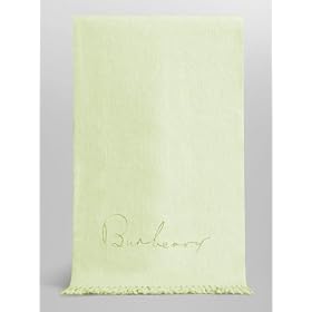 Burberry Pale Green Script Scarf 11628463-819
