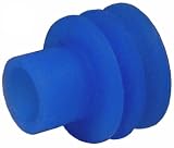  : Pico 5849PT 12 AWG Weatherpack Connector Silicone Cable Seal - Blue (12015193) 5 per Package