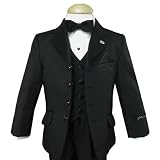 Johnnie Lene JL5022 Black Tuxedo Boys From Baby to Teen (8)