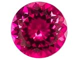 MIN 2.00CT 8MM ROUND LAB CREATED RUBY