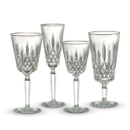 LISMORE PLATINUM BALLOON WINE
