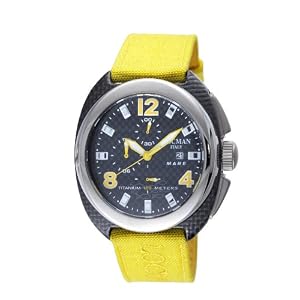 Buy Locman Mens 134CRBYL Mare Collection Titanium Watch by Amazon.com Store Card