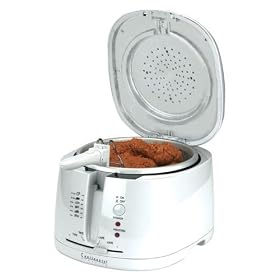1500 Watt Deep Fryer (White) by Deep Fryers