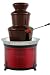 Kitchen & Housewares : Sephra 18'' Classic Chocolate Fondue Fountain in Metallic Cherry Red