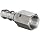 Brennan 2111-06-06-SS, Stainless Steel JIC Tube Fitting, 06PL-06FJS Adapter, 3/8" Tube OD x 3/8" Hose ID