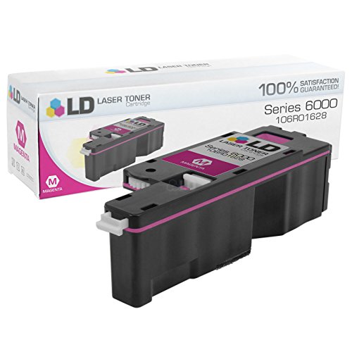LD © Xerox Compatible 106R01628 Magenta Laser Toner Cartridge for the Phaser 6010, 6000, 6010N, WorkCentre 6015 Series Printers