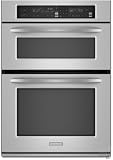 KitchenAid Architect Series II: KEMS308S 30'' Microwave Combination Wall Oven with 4.3 cu. ft. Oven