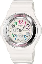 White Baby-G Shock Analog Digital Strap