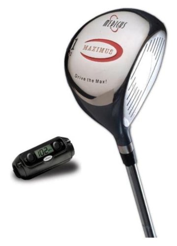 Medicus Men's Maximus Hittable Weighted Driver with Power Meter and PowerPak Kit (Men's Right-Handed, Standard Flex)