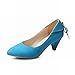 Charm Foot Fashion Womens Mid Heel Pumps Dress Shoes