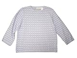 Alfred Dunner St Moritz 3/4 Sl Marbled Lightweight Knit Top