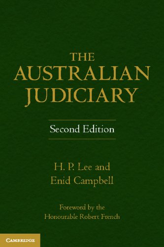 The Australian Judiciary, by Enid Campbell, H. P. Lee