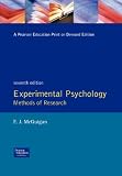 Experimental Psychology Methods of Research (7th Edition)