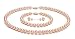 Jewelry : Pink 6-7mm AA Freshwater Pearl Set 18 inch Princess Length