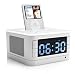Cygnett GrooveTimeII Alarm Clock and Radio Speaker System for iPod (White)