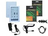 iShoppingdeals - Charger Cable Accessory Bundle Lot for Sony Reader PRS-950 Daily Edition
