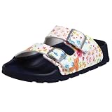  : Birki's Haiti Sandal,Magic Flower White,35 Narrow EU