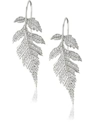 Colette Steckel "Feuille" 18k Gold Colette Steckel s Logo Leafs Hook Earrings