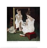 Girl at the Mirror Art Giclee Poster Print by Norman Rockwell, 14x14