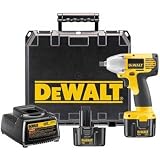 DEWALT DW053K-2 Heavy Duty 12-Volt Ni-Cad 1/2-Inch Cordless Impact Wrench