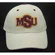Midwestern State White One-Fit Hat