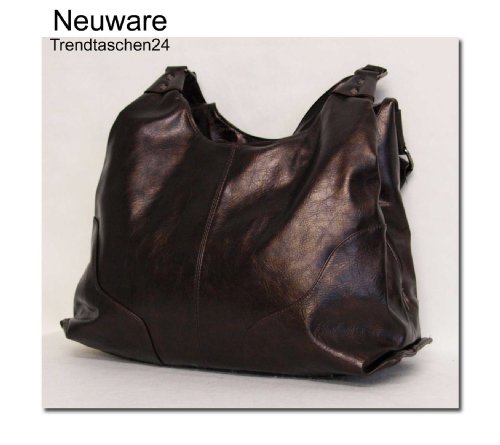 Luxus XL Shopper Enrico Benetti Tasche Braun 44348*Aktuelle Kollektion Sommer 2010