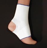 Compression Support Ankle Brace With Open Heel / Breathable Elastic / Graduated Compression