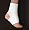 Compression Support Ankle Brace With Open Heel / Breathable Elastic / Graduated Compression
