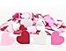 EVA Foam Heart Craft Stickers, Adhesive, Pack of 100