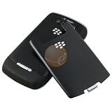OEM Blackberry Curve 8900 Black Battery Door Back Cover