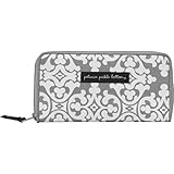 Petunia Pickle Bottom Wanderlust Wallet in Breakfast in Berkshire, Grey