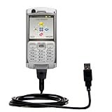 Klassisches USB Kabel f�r Sony Ericsson P990i mit Hot Sync und aufladen Einsatzm�glichkeiten - von Gomadic mit TipExchange Technology