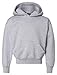 Champion Youth 9 Oz, 50/50 Pullover Hood, Light Steel, L