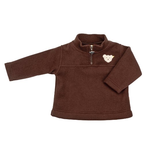 Steiff Unisex - Baby Sweatshirt 0006833, Gr. 86, Beige (beige 6840) Preisvergleich