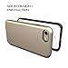 Luvvitt Super Armor Case with Dual Layer Shockproof Protection for Apple iPhone SE 2020 / iPhone 7 (2016) / iPhone 8 (2017) - Gold