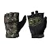 BT 08 Combat Half Finger Camo Paintball Gloves- Large