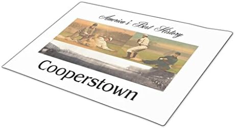 Asyouw Cooperstown Christmas Door Mat Blank One size Carpet Mats