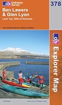 Ben Lawers and Glen Lyon (OS Explorer Map Series)