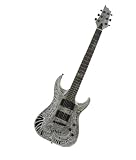 Spear TC Solid Body Electric Guitar, Silver