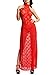 Amoretu Womens Floral Lace Lingerie Long Cheongsam Side Split Gown