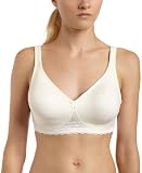 Lilyette Women's Fit for You Soft Cup Bra with Lace Trim #954