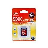 Team SDカード SDHC CLASS10 32GB TG032G0SD28X