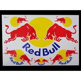 �ySTICKER�z��l�C!!!RED�@BULL�i���b�h�E�u���j�X�e�b�J�[�iL�j-RD5