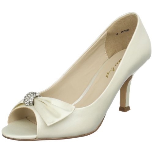 Brianna Leigh Women's Jaynie Open-Toe Pump